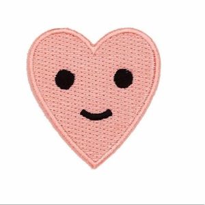 Happy Heart patch BAN.DO iron on - new